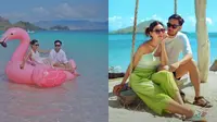 6 Potret Liburan Syahnaz Sadiqah dan Suami di Pulau Komodo, Bak Pengantin Baru