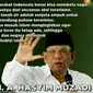 Jenazah KH Hasyim Muzadi dimakamkan tepat di halaman Masjid Al Hikam. 