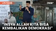 Anies Kunjungi Kampung Muka Ancol, Ajak Warga Perjuangkan Demokrasi