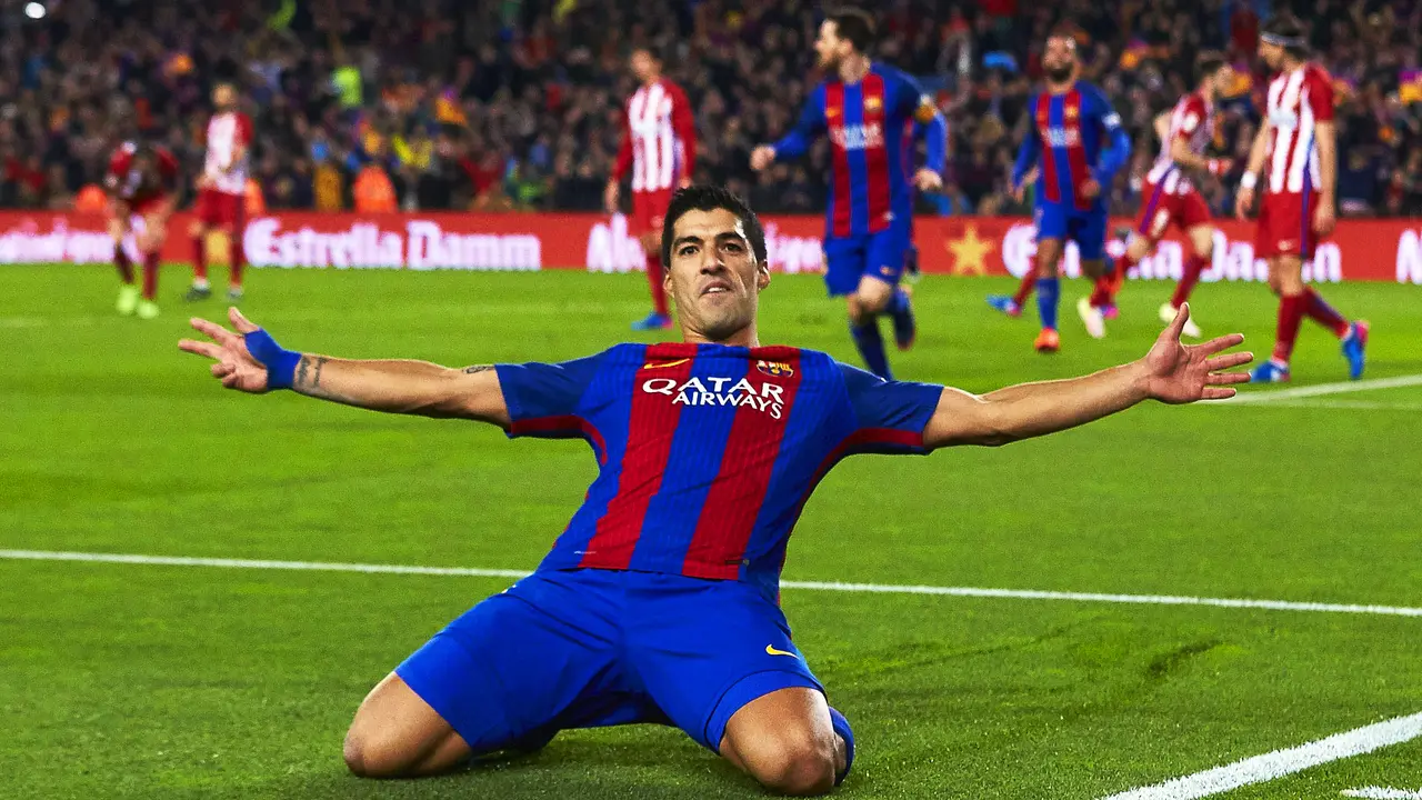 Luis Suarez (Barcelona Vs Atletico Madrid)