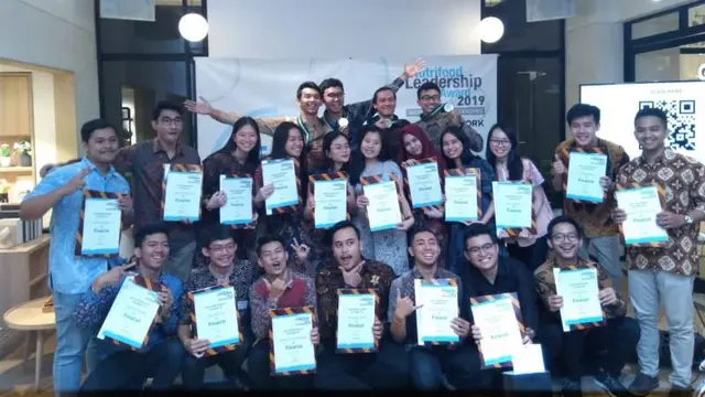 Lahirkan Pemimpin Muda Indonesia, Ini Pemenang Nutrifood Leadership Award 2019