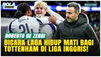Roberto De Zerbi menyoroti pentingnya pengalaman, mentalitas, dan kepercayaan diri jelang laga penentuan degradasi Tottenham Hotspur melawan Leeds United di Tottenham Hotspur Stadium, Selasa (12/5/2026) dini hari WIB.