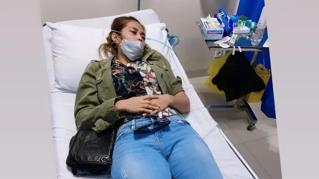 Selebgram Mahesa Putri terbaring di rumah sakit