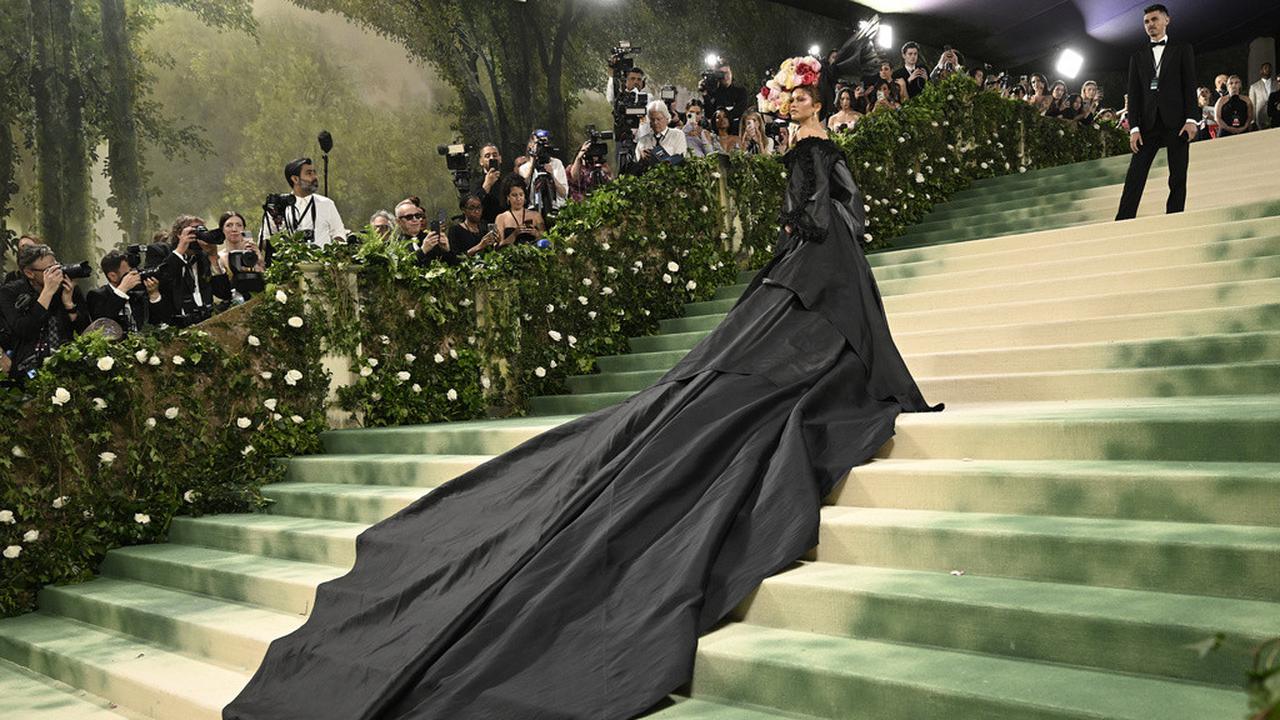 Zendaya di Met Gala 2024. ( Evan Agostini/Invision/AP)