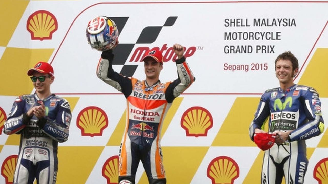 Dani Pedrosa melesat di posisi terdepan MotoGP Malaysia 2015