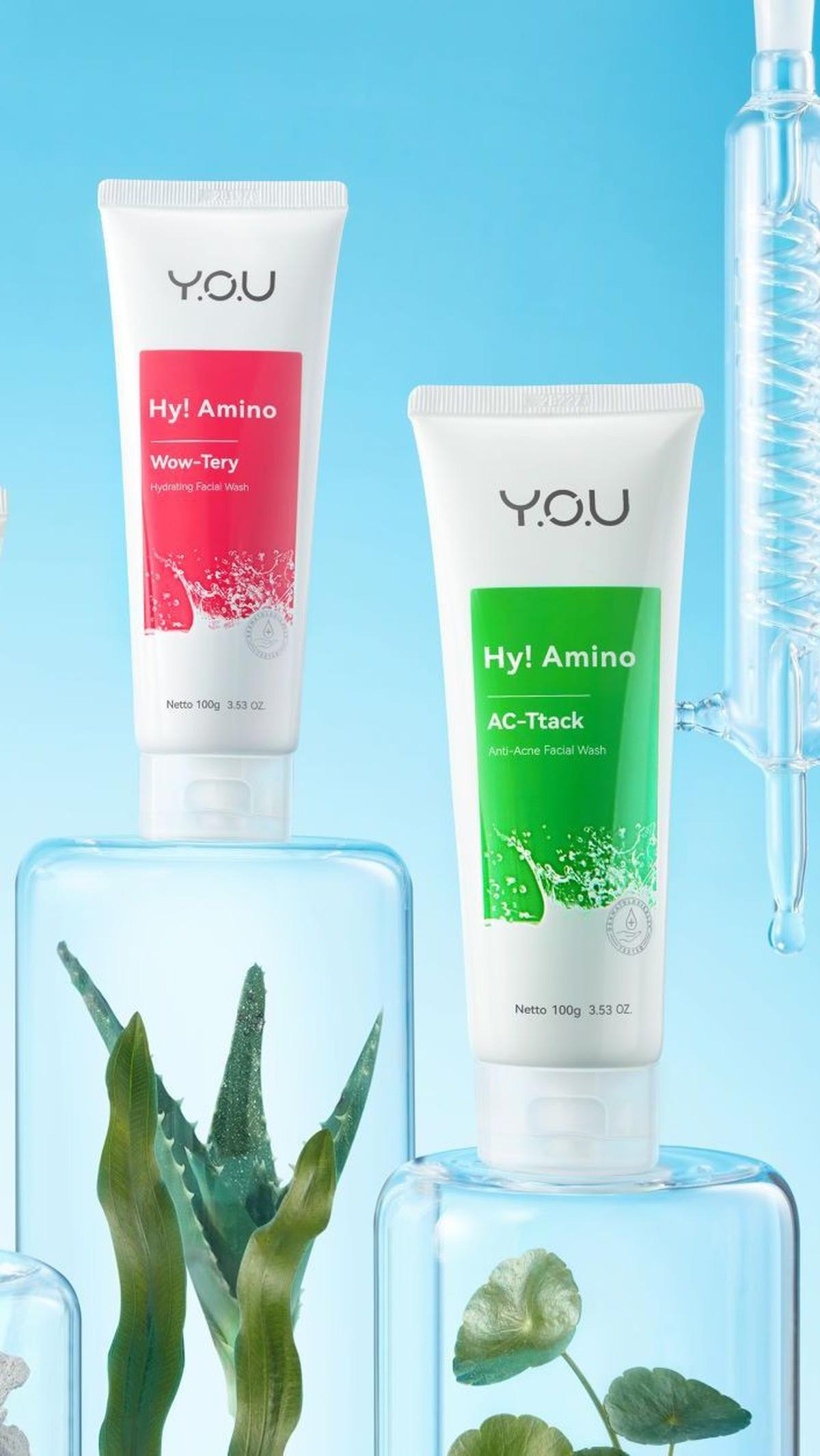 4.&nbsp;YOU Beauty Hy! Amino AC-Ttack Anti-Acne Facial Wash