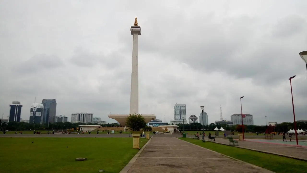 Monumen Nasional (Monas) Jakarta.