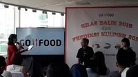 Go-Food memprediski makanan sehat dan jajanan unit jadi tren pada 2019 (Liputan6.com/Komarudin)