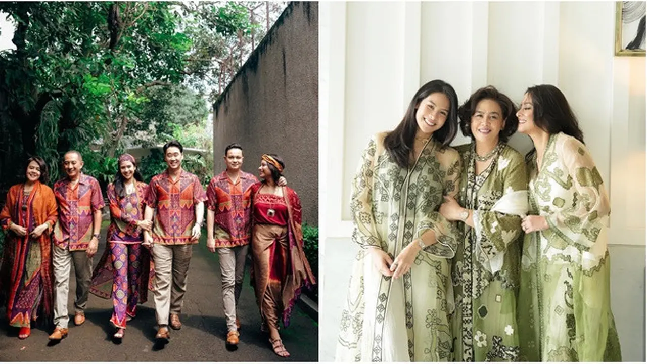 6 Potret Gaya Baju Lebaran Keluarga Maudy Ayunda dari 2023-2025, Selalu Dinanti