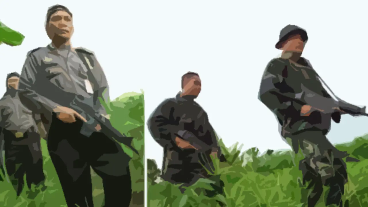 Ilustrasi Polisi dan TNI