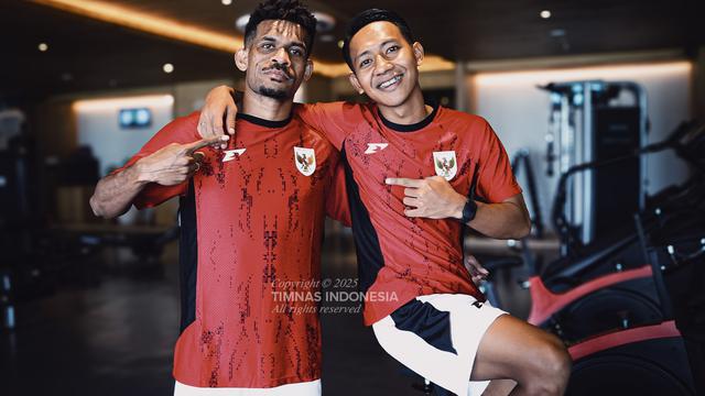 Ricky Kambuaya dan Beckham Putra - Timnas Indonesia