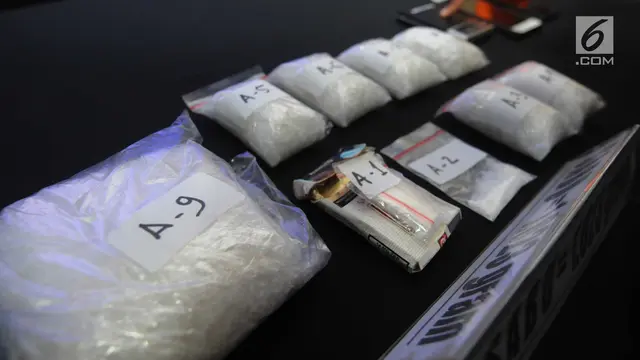 Polisi Sita 1 Kilogram Sabu dari Dua Pengedar di Tangsel