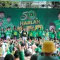 PPP merayakan hari lahir (Harlah) ke-50. Plt Ketum PPP M Mardiono memastikan partainya siap menghadapi Pemilu 2024. (Foto: Tim Media PPP)