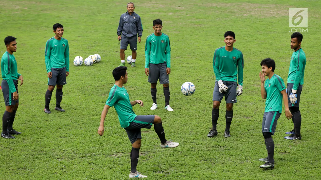 Timnas Indonesia U-19 Latihan Jelang Laga Hadapi Vietnam