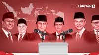 Banner Infografis Debat Perdana Capres di Pilpres 2024. (Liputan6.com/Abdillah)