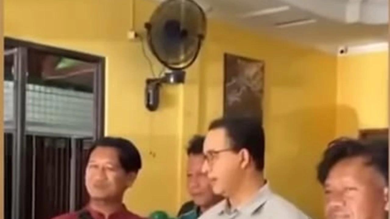Viral Anies Baswedan ajak foto bareng diduga intel tni