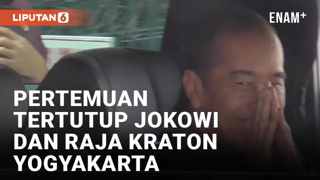 Jokowi Temui Sri Sultan Hamengkubuwono X