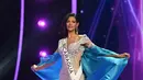 Kontes kecantikan yang kali ini diadakan di El Salvador itu memilih Sheynnis Palacios dari Nikaragua sebagai pemenang Miss Universe 2023. (Marvin RECINOS / AFP)