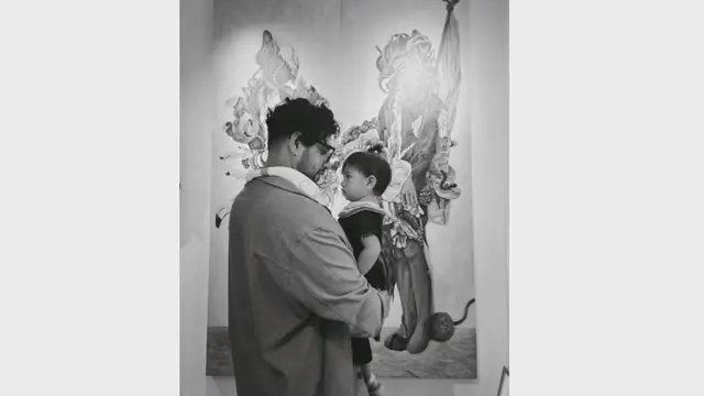 Ammar Zoni kembali aktif di media sosial, terbaru unggah fotonya bersama kedua buah hati