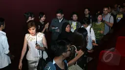 Antusias penonton menghadiri acara penutupan  XXI Short Film Festival 2015 di Epicentrum XXI, Kuningan, Jakarta, Minggu (22/3/2015).(Liputan6.com/Yoppy Renato)