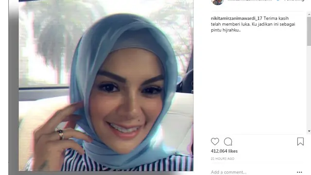 Nikita Mirzani (Foto: Instagram)