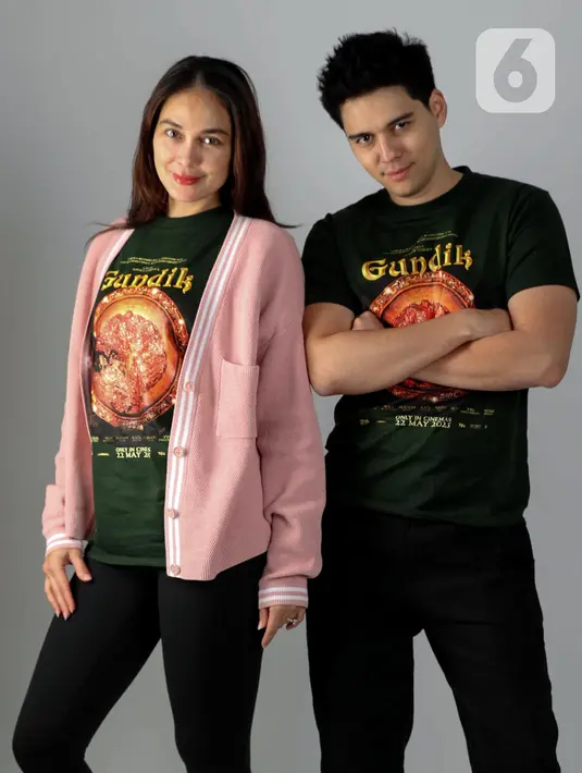 Meski berpasangan di kehidupan nyata, namun dalam film ini Luna Maya dan Maxime Bouttier mendapat peran yang berbeda. (Liputan6.com/Herman Zakharia)