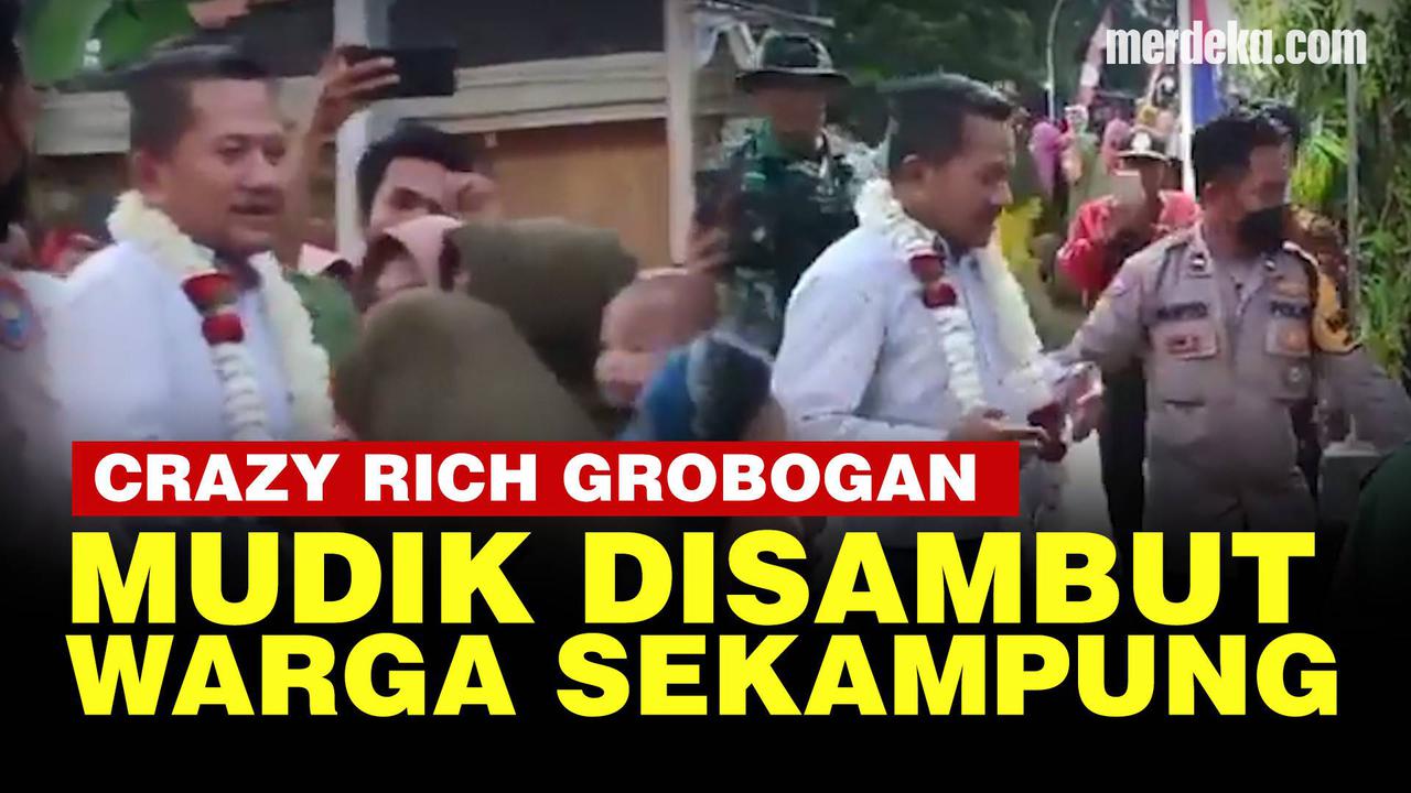 VIDEO: 'Crazy Rich Grobogan' Keluarkan Rp2,8 M Perbaiki Jalan Desa Sepanjang 1,8 KM