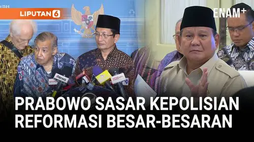 Prabowo Setuju Reformasi Besar-besar Termasuk Kepolisian Usai Bertemu Tokoh Agama