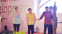 Presiden Jokowi Menutup AITIS 2016 di JIExpo Kemayoran, Jakarta, Sabtu (7/5/2016). (Tim Komunikasi Presiden)