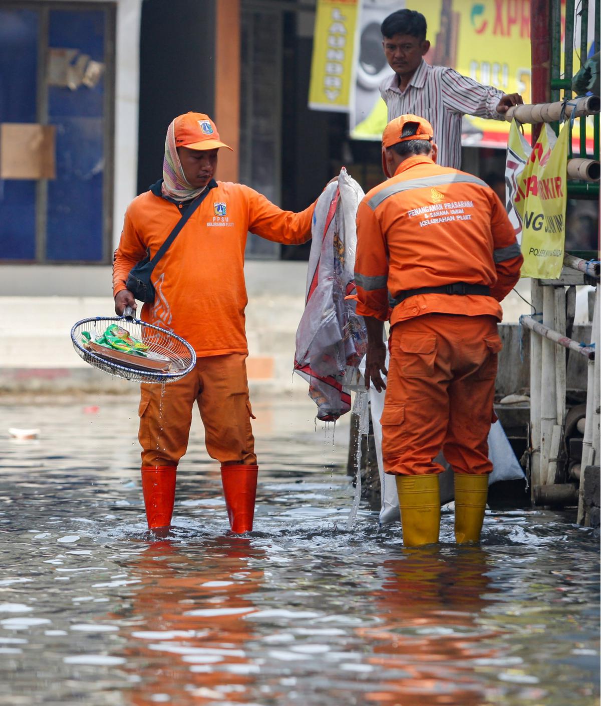Banjir rob Muara Angke