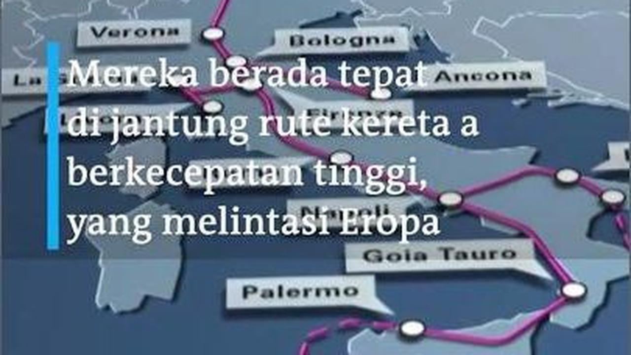 VIDEO: Terowongan Kereta Cepat Terpanjang di Dunia sedang Dibangun di Bawah Pegunungan Alpen