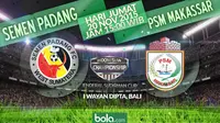 Semen Padang vs PSM Makassar (Bola.com/Rudi Riana)