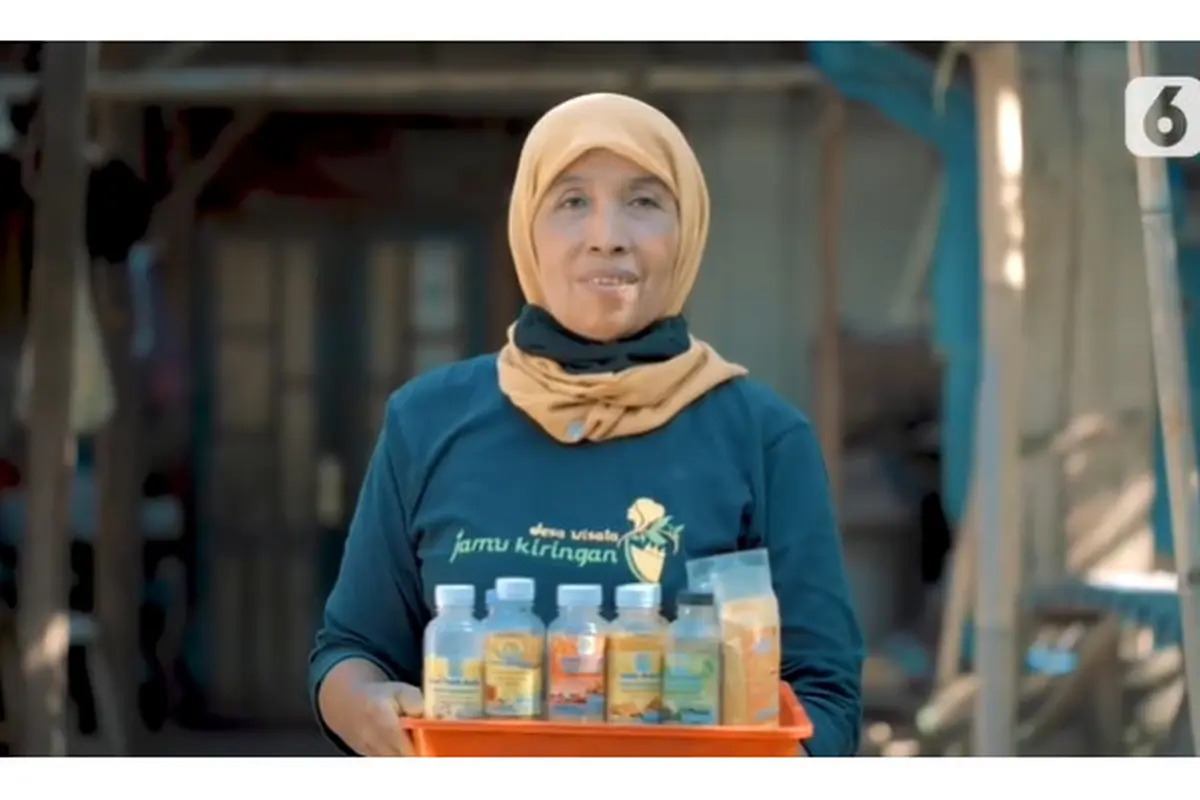 Murjiyati merintis bisnis jamu herbal binaan BRI. Liputan6.com