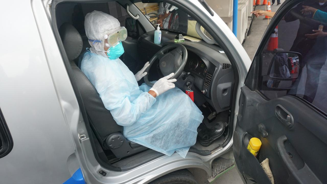 Simulasi Penanganan Corona