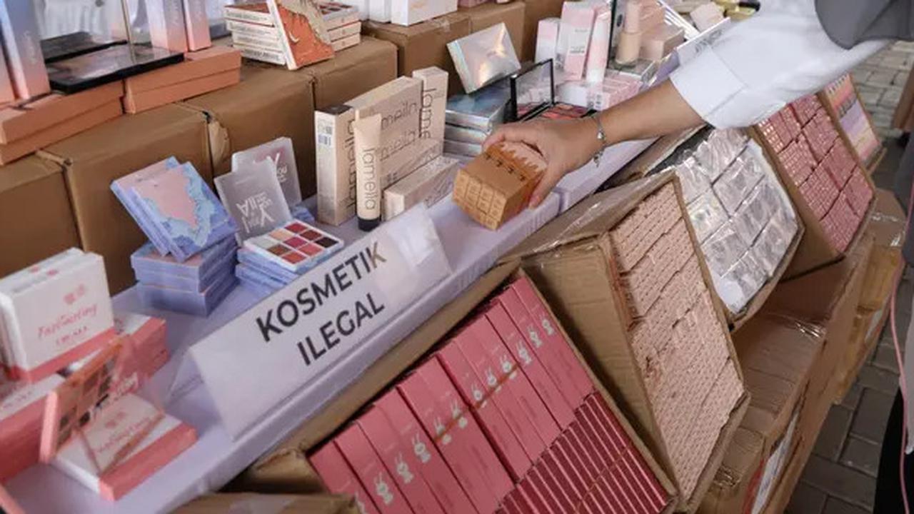 BPOM RI Berhasil Amankan Skincare Impor Ilegal, Nilainya Mencapai Belasan Miliar