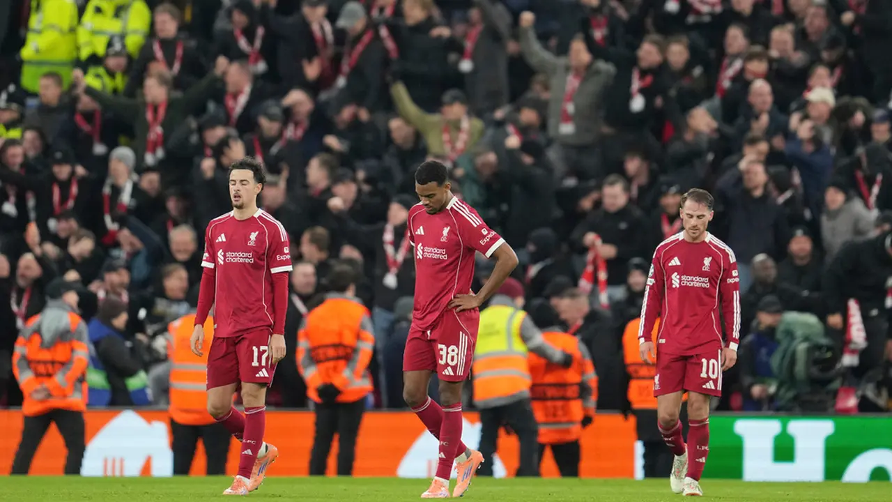 pemain liverpool Curtis Jones, Ryan Gravenberch, dan Alexis Mac Allister