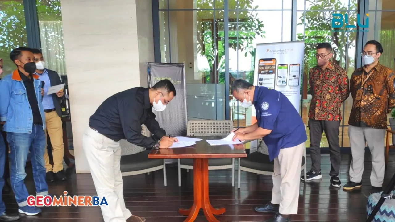PPSDM Geominerba bekerja sama dengan PT Mikromine Indonesia Perdana.