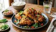 Resep Garlic and Salted Chicken yang Gurih Renyah