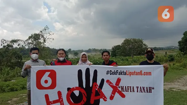 Layaknya Covid-19, mafia tanah itu nyata, bukan hoaks (Liputan6.com/Ahmad Yusran)