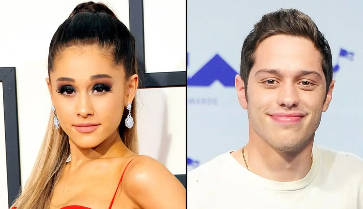 Ariana Grande dan Pete Davidson sepertinya sudah mengonfirmasi hubungan mereka. (USWeekly)