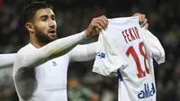 3. Nabil Fekir (Olympique Lyonnais) - 11 Gol (1 Penalti). (AFP/Philippe Desmazes)