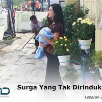 Raline Shah saat syuting film 'Surga yang Tak Dirindukan'. Foto: MD Pictures