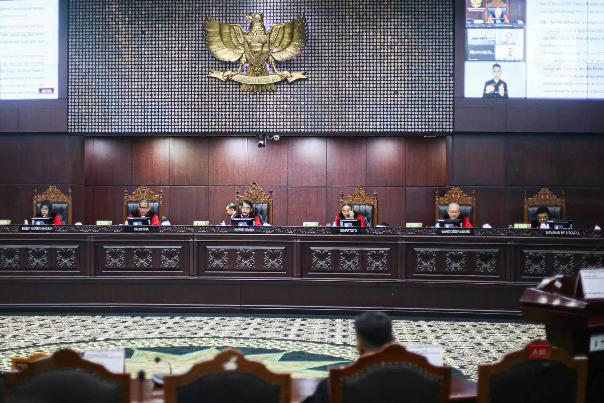 Mahkamah Konstitusi Tolak Gugatan Batas Usia Capres/Cawapres