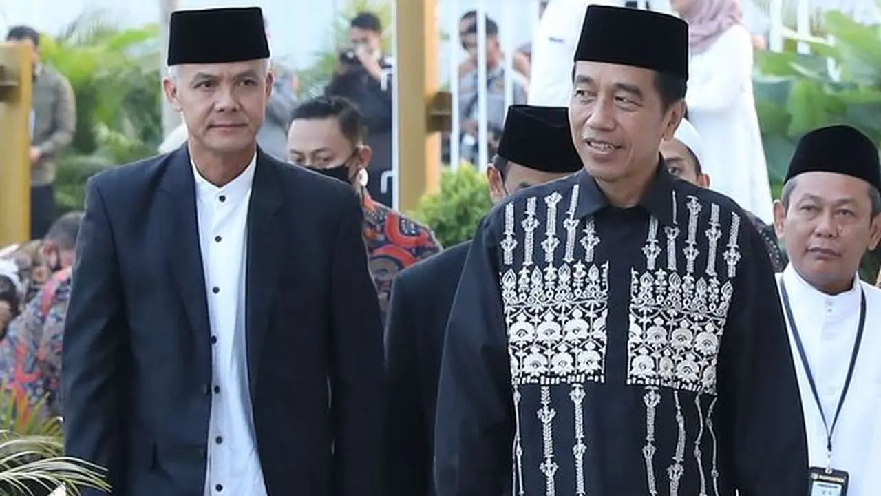 Ganjar Pranowo dan Jokowi