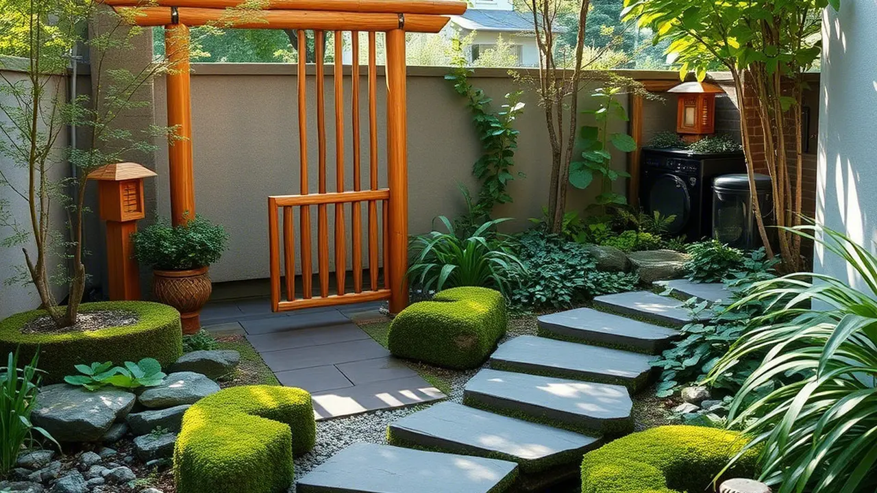 Taman Jepang Pedesaan