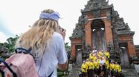Peserta GPDRR Kunjungi Taman Ayun (Dewi Divianta/Liputan6.com)