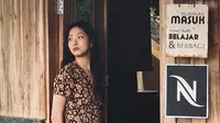 Kim Go Eun syuting iklan kopi Nespresso di Garut. (dok. tangkapan layar unggahan Instagram Story&nbsp;@wxczsz)