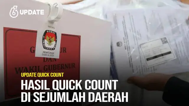 Hasil Quick Count di Sejumlah Daerah