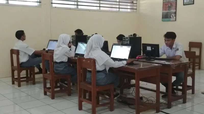 Pernah Jadi Sekolah Unggulan, UNBK di SMA Widya Utama Hanya Enam Siswa