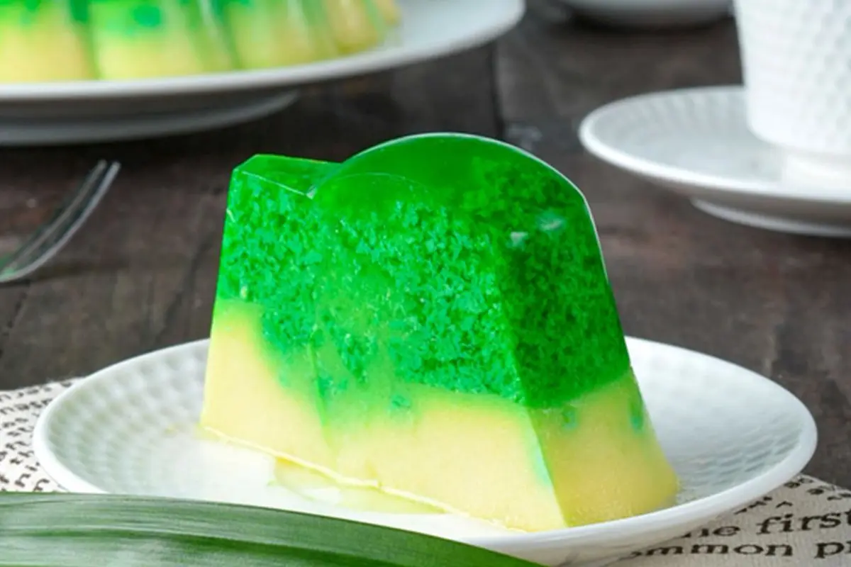 puding lumut mentega